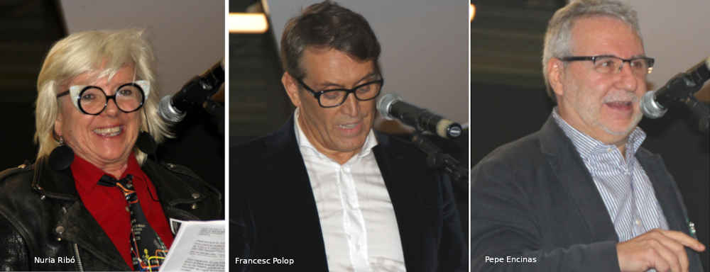 Colita - 'Finissage' exposición 'La Gauche qui rit' - Homenaje sorpresa