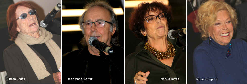 Colita - 'Finissage' exposición 'La Gauche qui rit' - Homenaje sorpresa