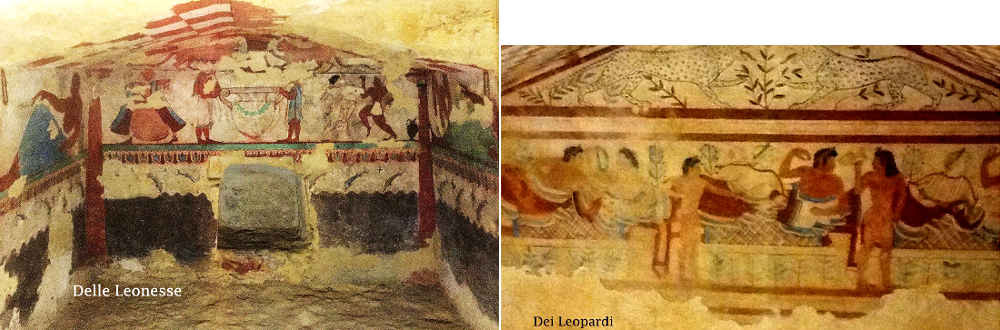 Legado etrusco - Necrópolis etrusca de la Banditaccia (Italia) 