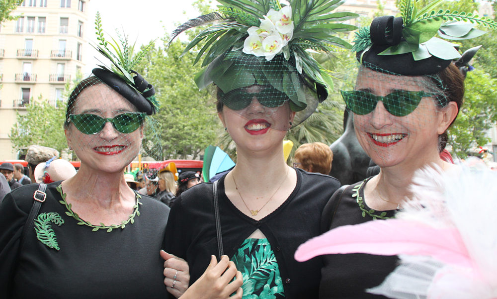XV edición del ‘Paseo con Sombrero’ (‘Passejada amb barret’) en Barcelona