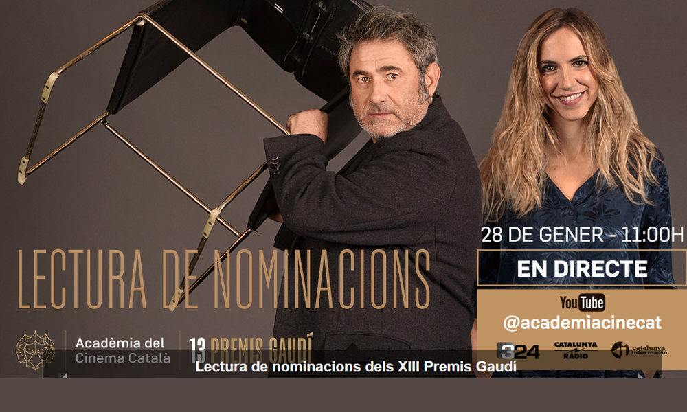 Premios Gaudí 2021 - Lectura de las nominaciones