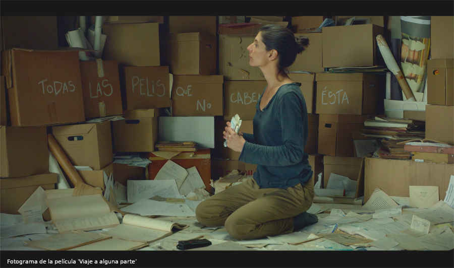 'Viaje a alguna parte' - Collage fílmico de Helena de Llanos