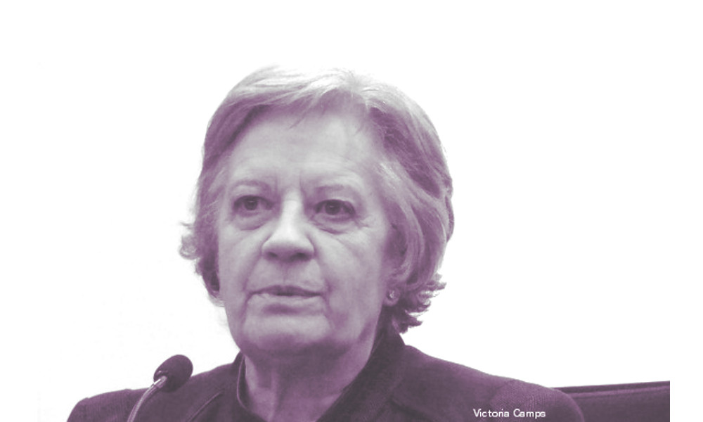 Victoria Camps – 'Tiempo de cuidados' - El cuidado valor universal