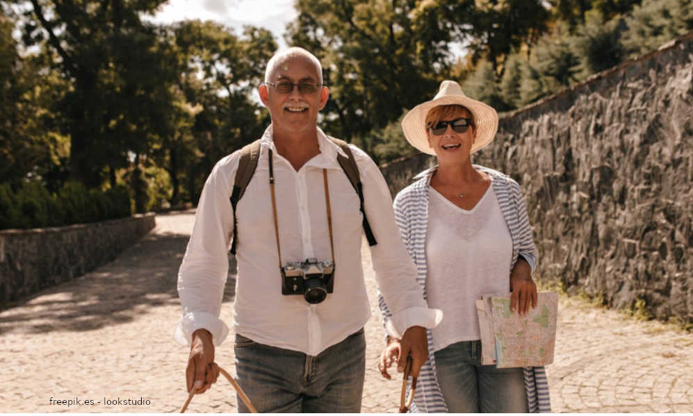 Caminar - Sus beneficios en las personas mayores