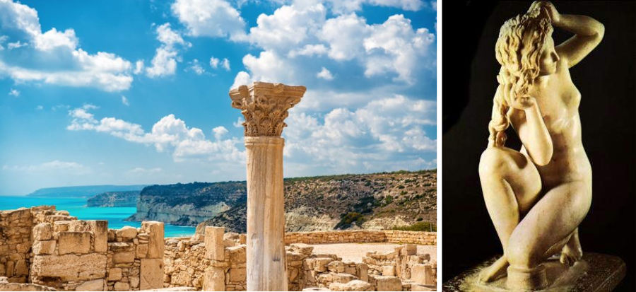 Chipre - Refugio y templo de culto de Afrodita