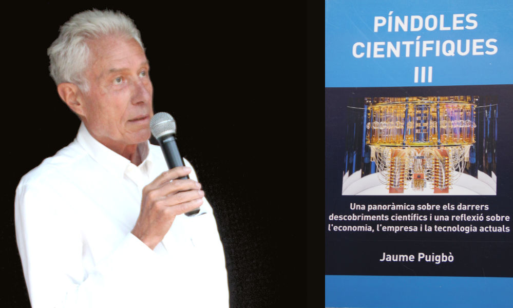 Jaume Puigbó presenta 'Píndoles científiques III'