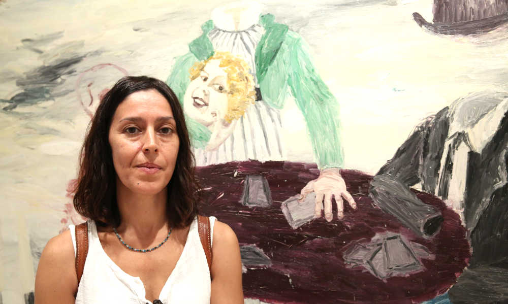 La artista Cristina Lama presenta la exposición 'Entretanto'