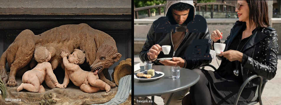 Vacaciones en Roma. Un encuentro inesperado