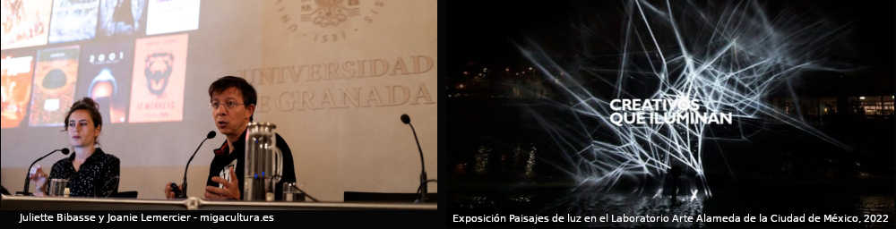 Joanie Lemercier - Instalaciones y proyecciones lumínicas - Trayectoria