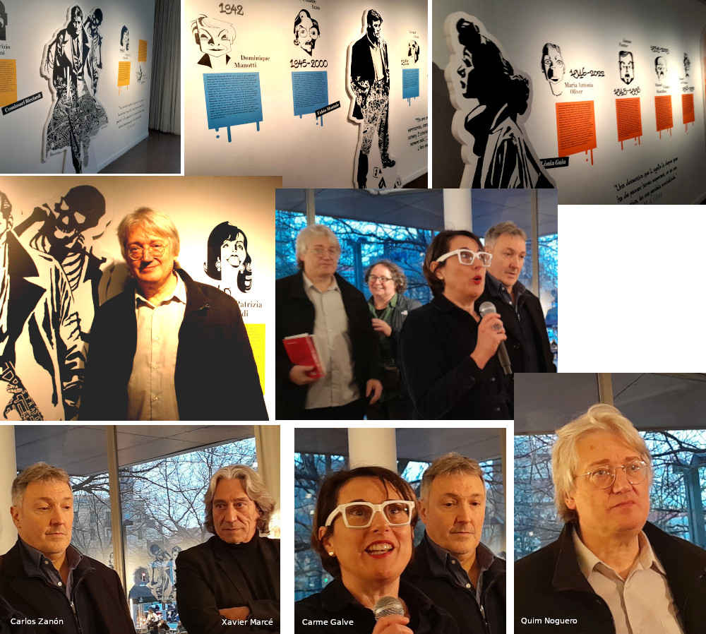 Exposición y Mesa Redonda inauguran la BCNegra 2025