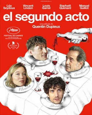 El director Quentin Dupieux y 'El segundo acto'