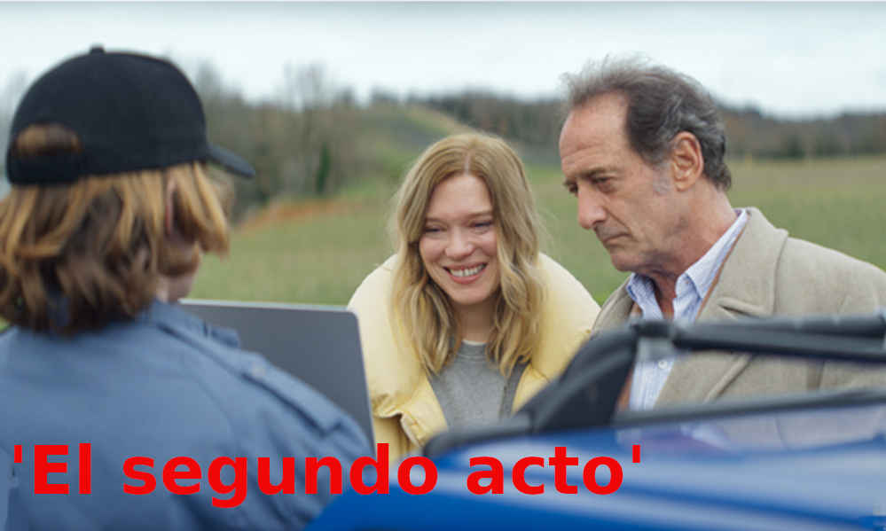 El director Quentin Dupieux y 'El segundo acto'