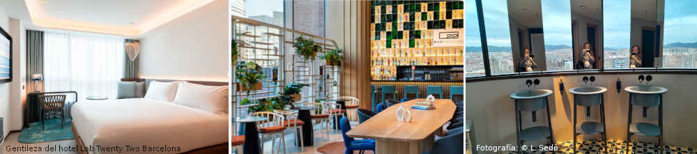 El hotel Lab Twenty Two en el Distrito 22@ - Corazón tecnológico de Barcelona