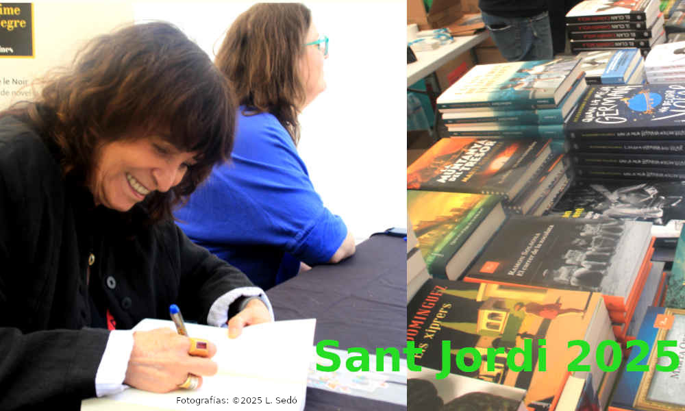 Sant Jordi 2025 - Ruta al encuentro de firmas de libros