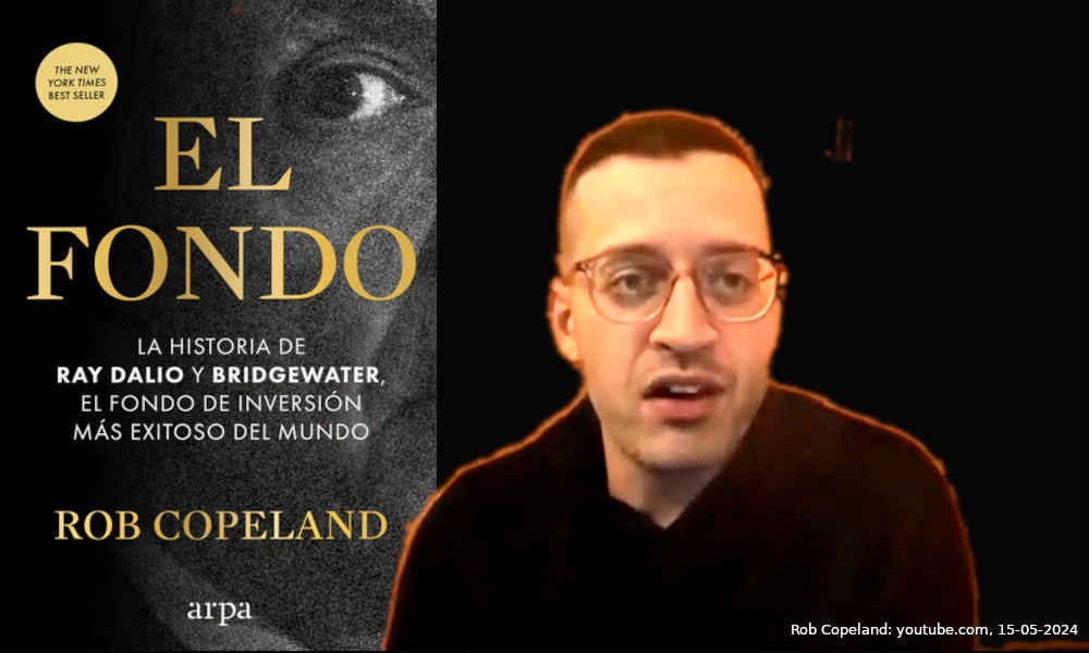 Rob Copeland, el periodista financiero y su libro 'El fondo'