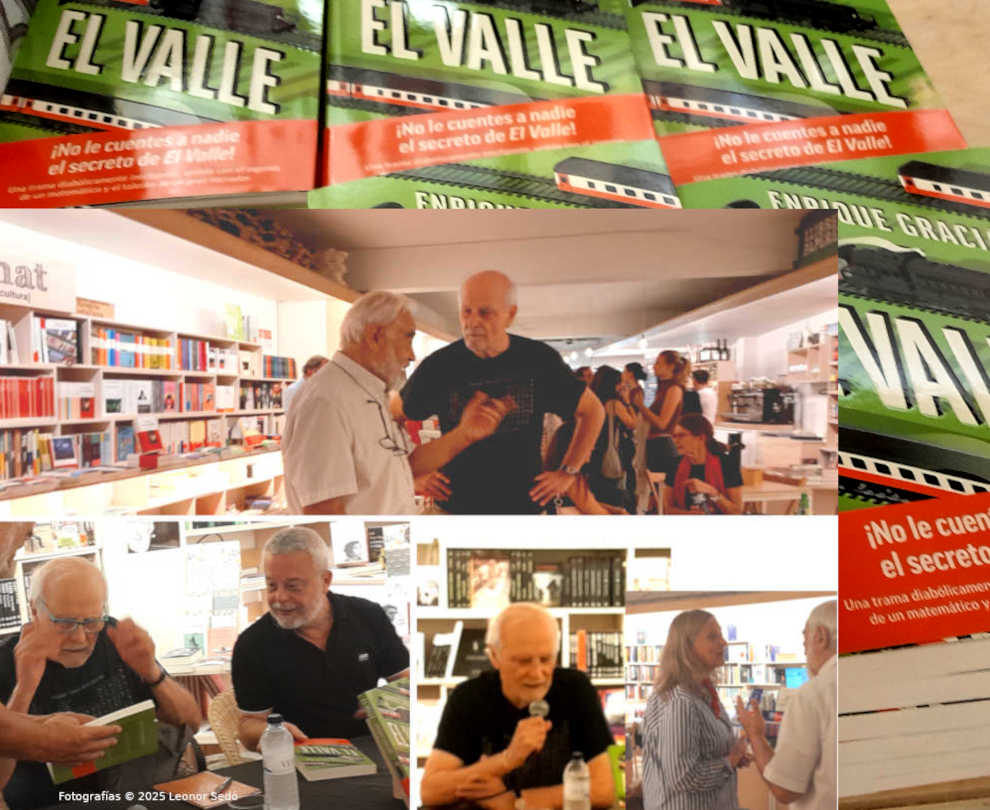 Enrique Gracián - El divulgador científico presenta la misteriosa obra 'El valle'