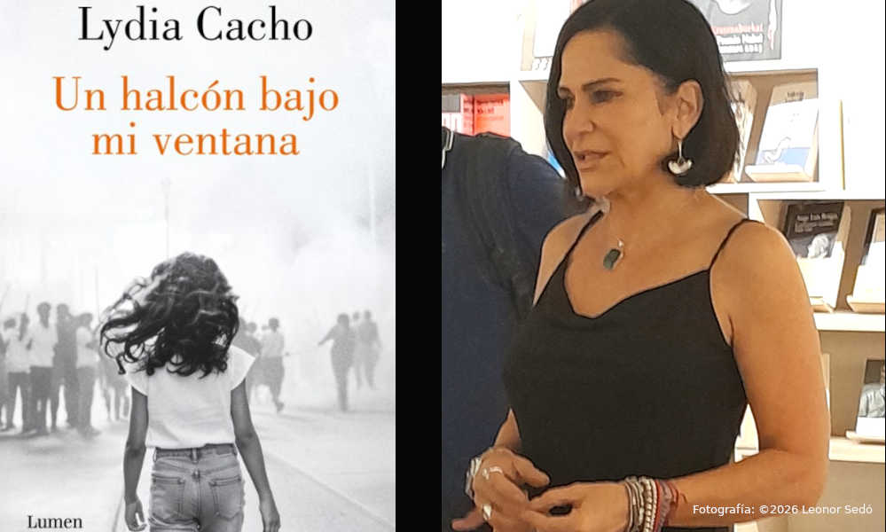 Lydia Cacho - Su novela 'Un halcón bajo mi ventana'