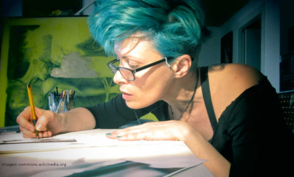 Adele Ceraudo - Artista, pintora, performer y dibujante